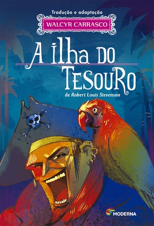 Capa do livro a Ilha do Tesouro
